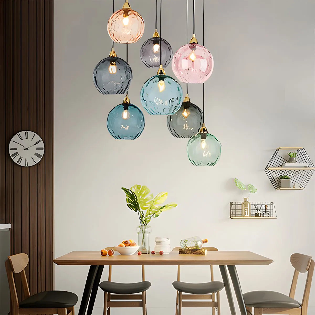 Lallora | Glazen Druppel Hanglamp