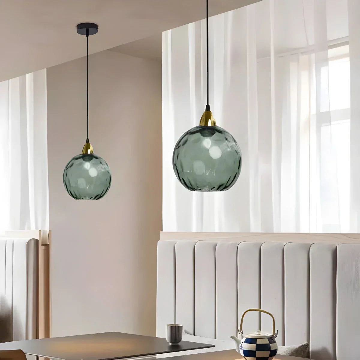 Lallora | Glazen Druppel Hanglamp