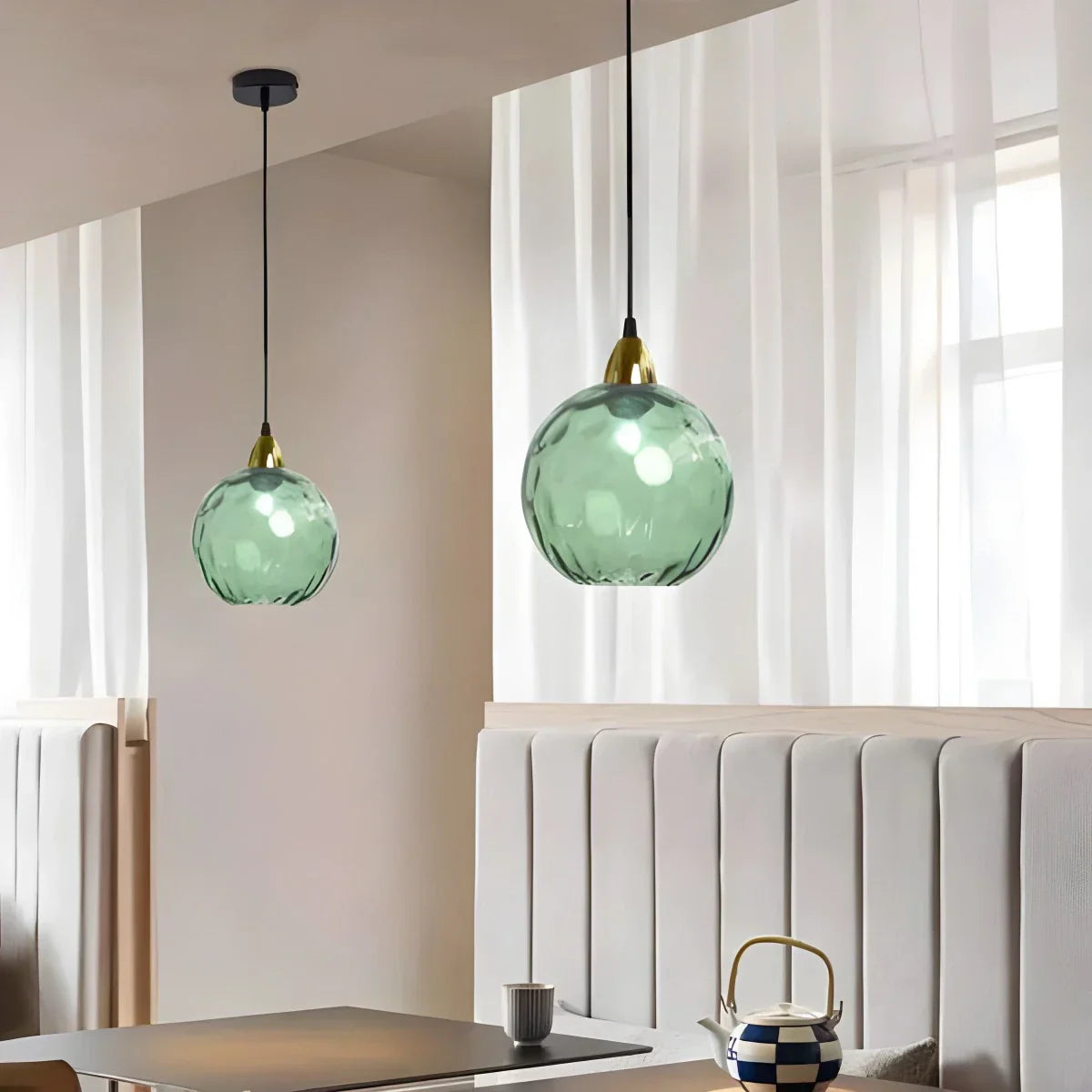 Lallora | Glazen Druppel Hanglamp