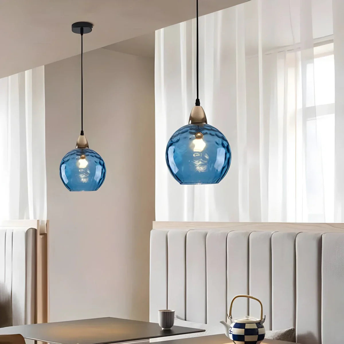 Lallora | Glazen Druppel Hanglamp