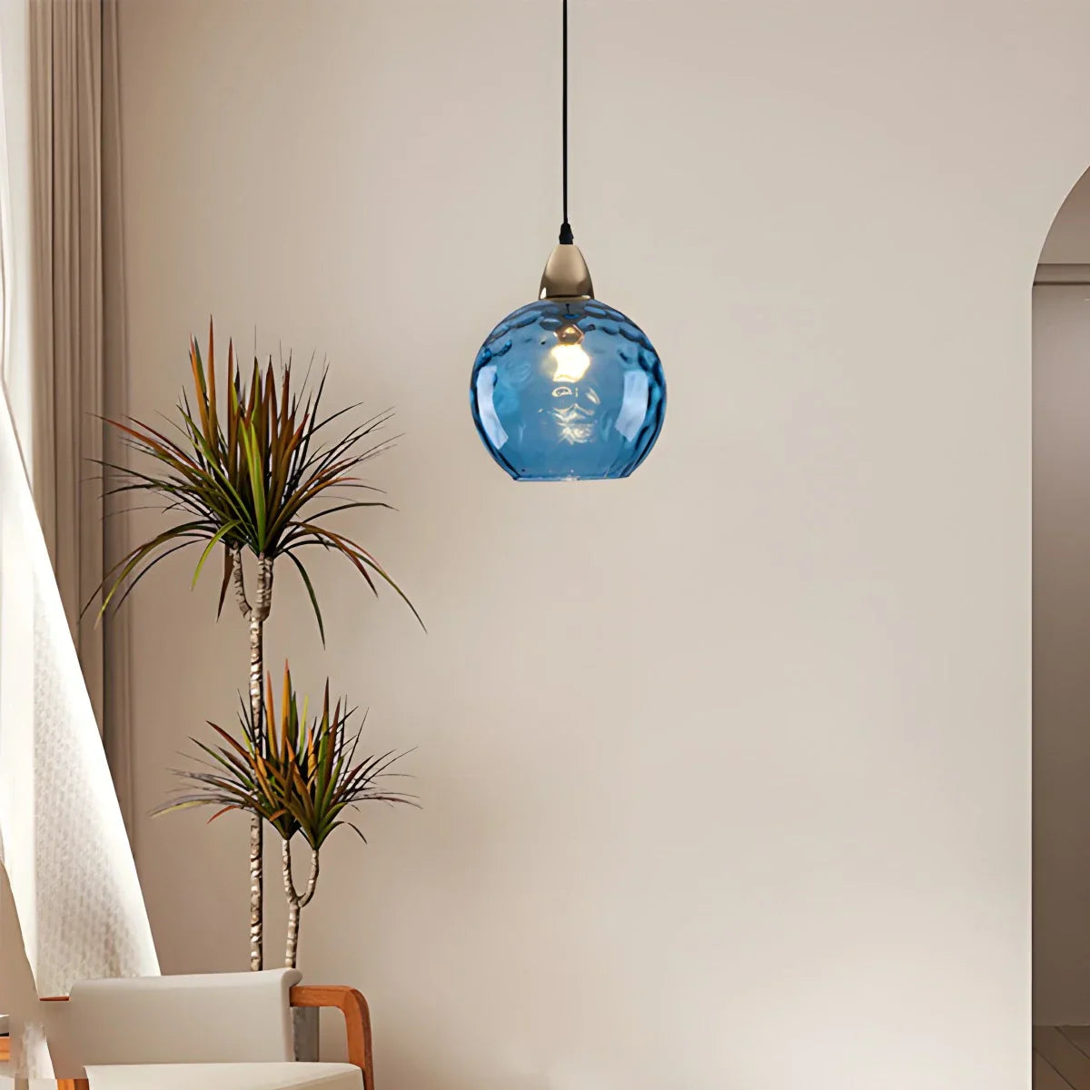 Lallora | Glazen Druppel Hanglamp