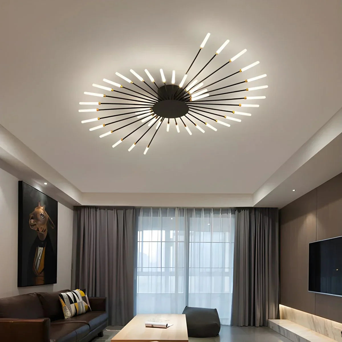 Kosmos | Abstracte LED Plafondlamp