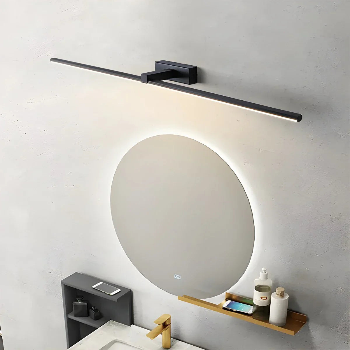 Lineaform | Minimalistische Badkamer LED Spiegellamp