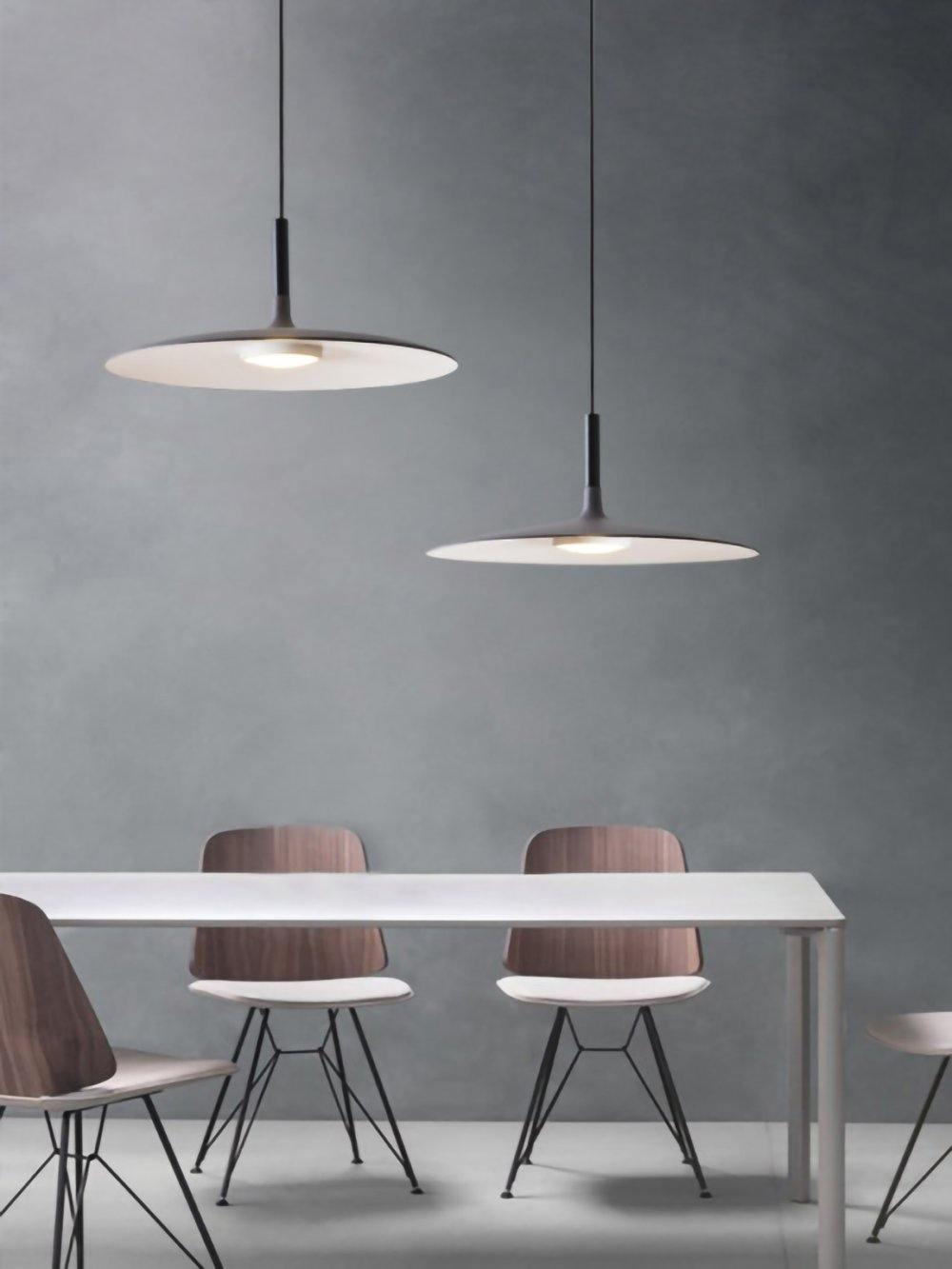 Skiva | Slanke LED Hanglamp met Ultraplat Design