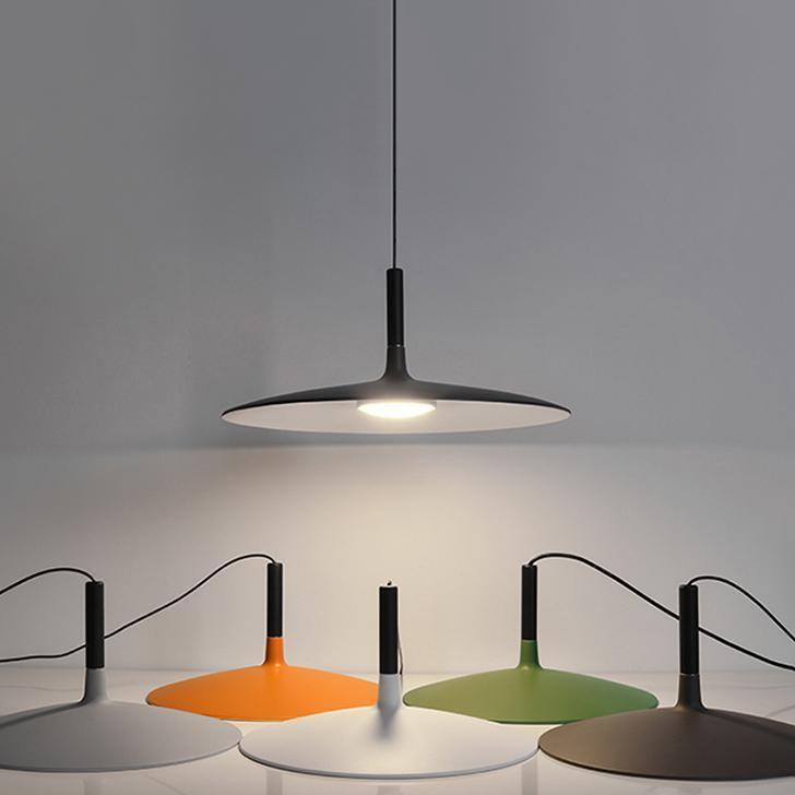 Skiva | Slanke LED Hanglamp met Ultraplat Design