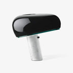 Marmo Riflesso | Design Tafellamp – Italiaans Carrara Marmer – Metaal & Glas – Nostalgisch Silhouet