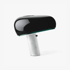 Marmo Riflesso | Design Tafellamp – Italiaans Carrara Marmer – Metaal & Glas – Nostalgisch Silhouet