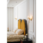 Messing Wandlamp met Natuurlijk Albast | Scepter