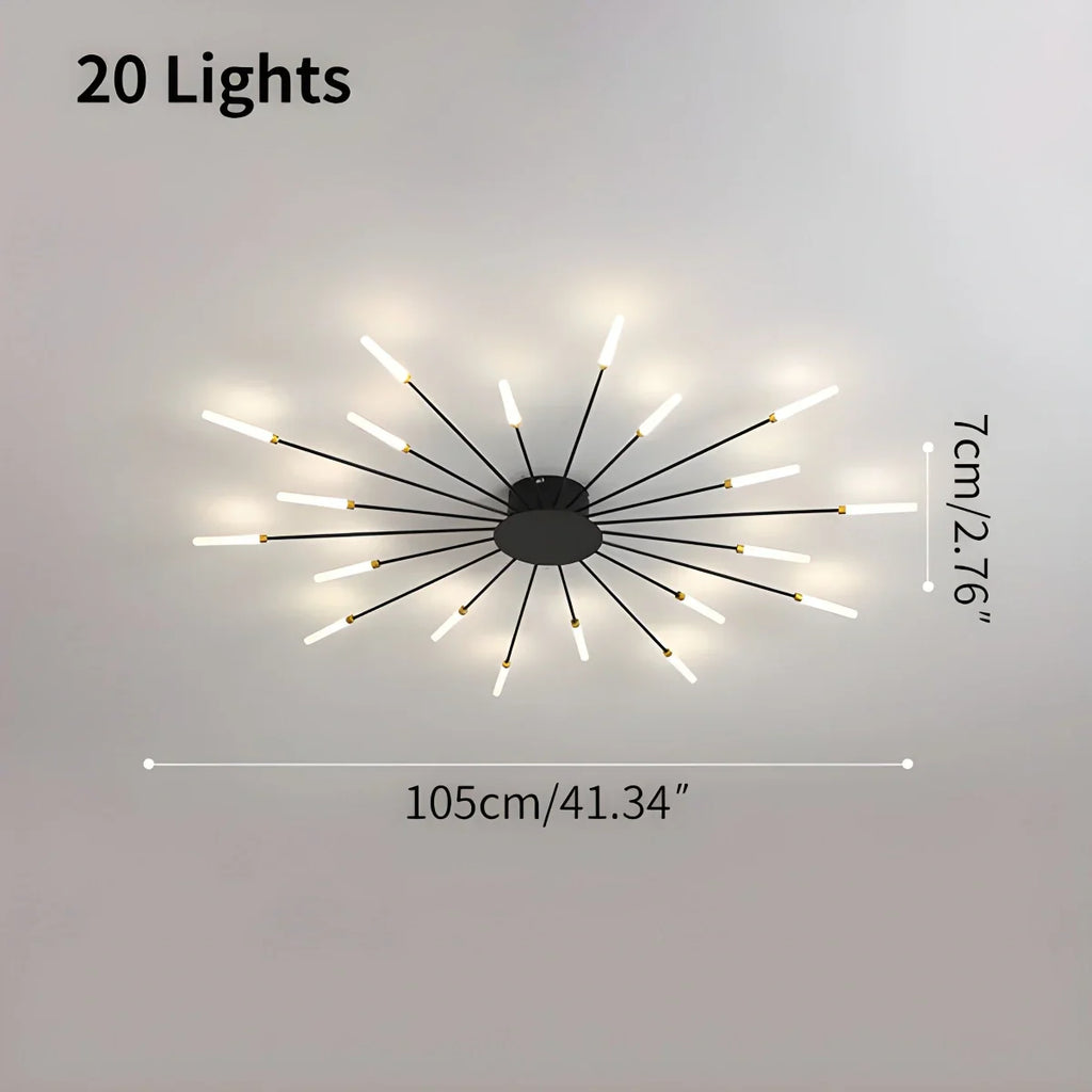 Kosmos | Abstracte LED Plafondlamp