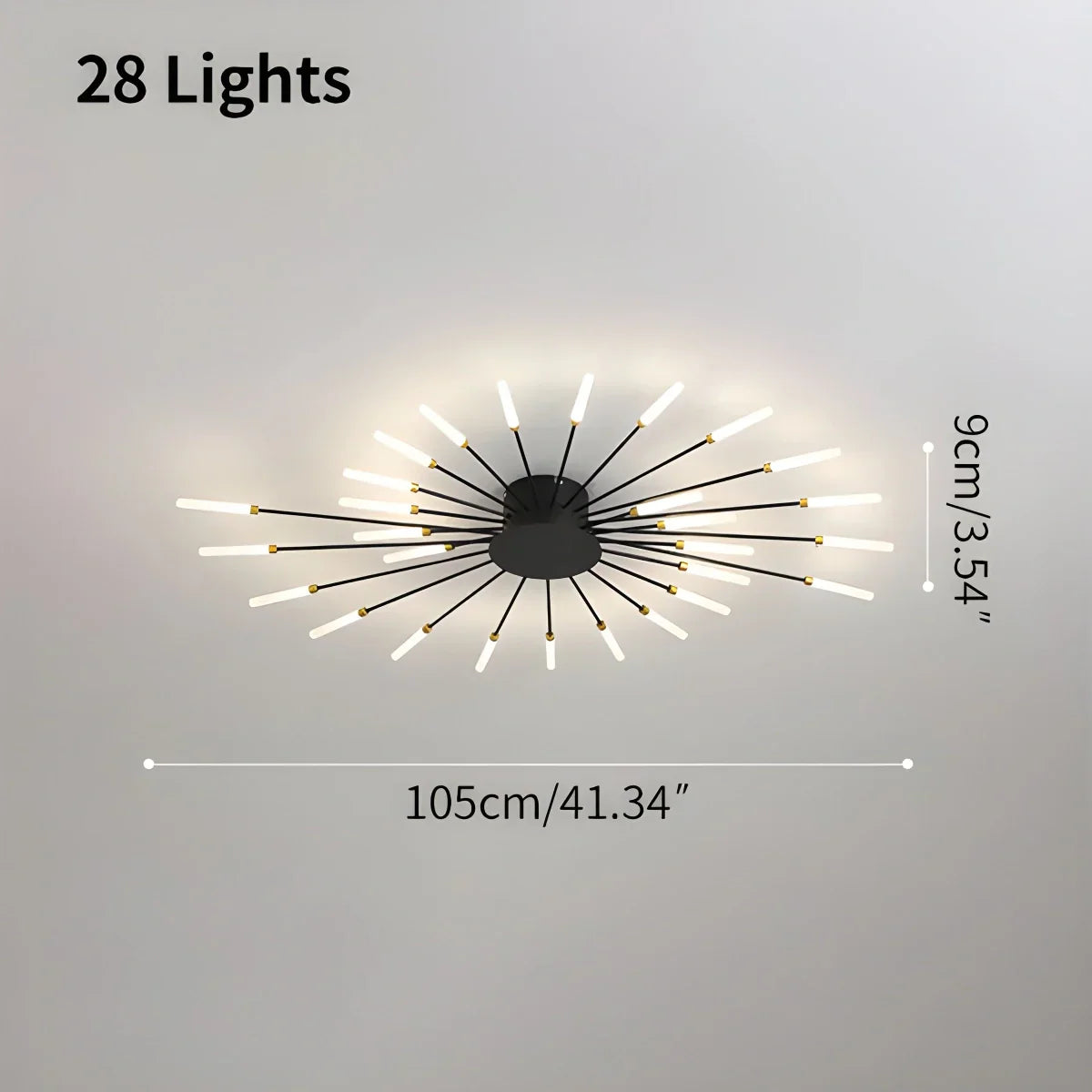Kosmos | Abstracte LED Plafondlamp