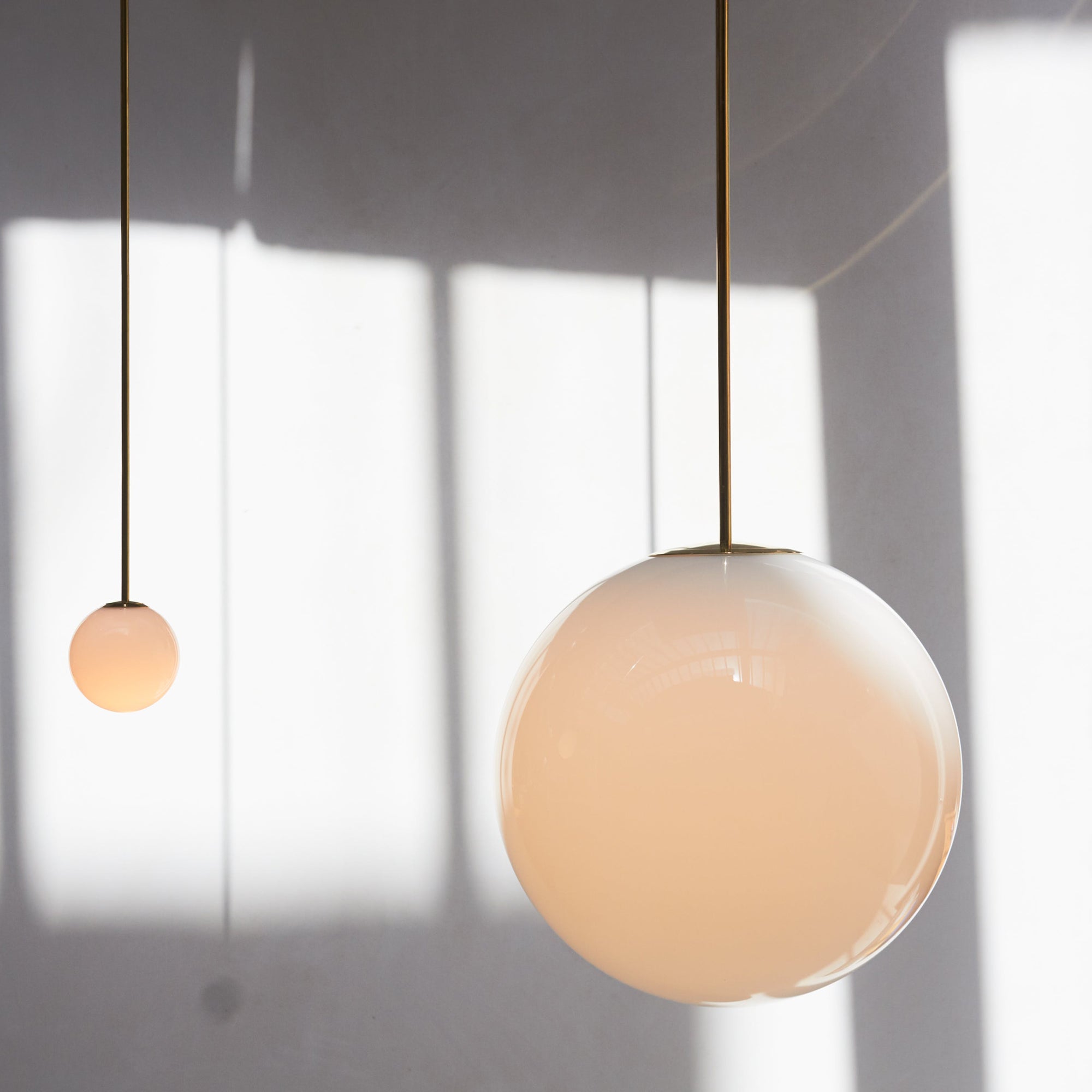 Luna | Elegante Glazen Bol Hanglamp