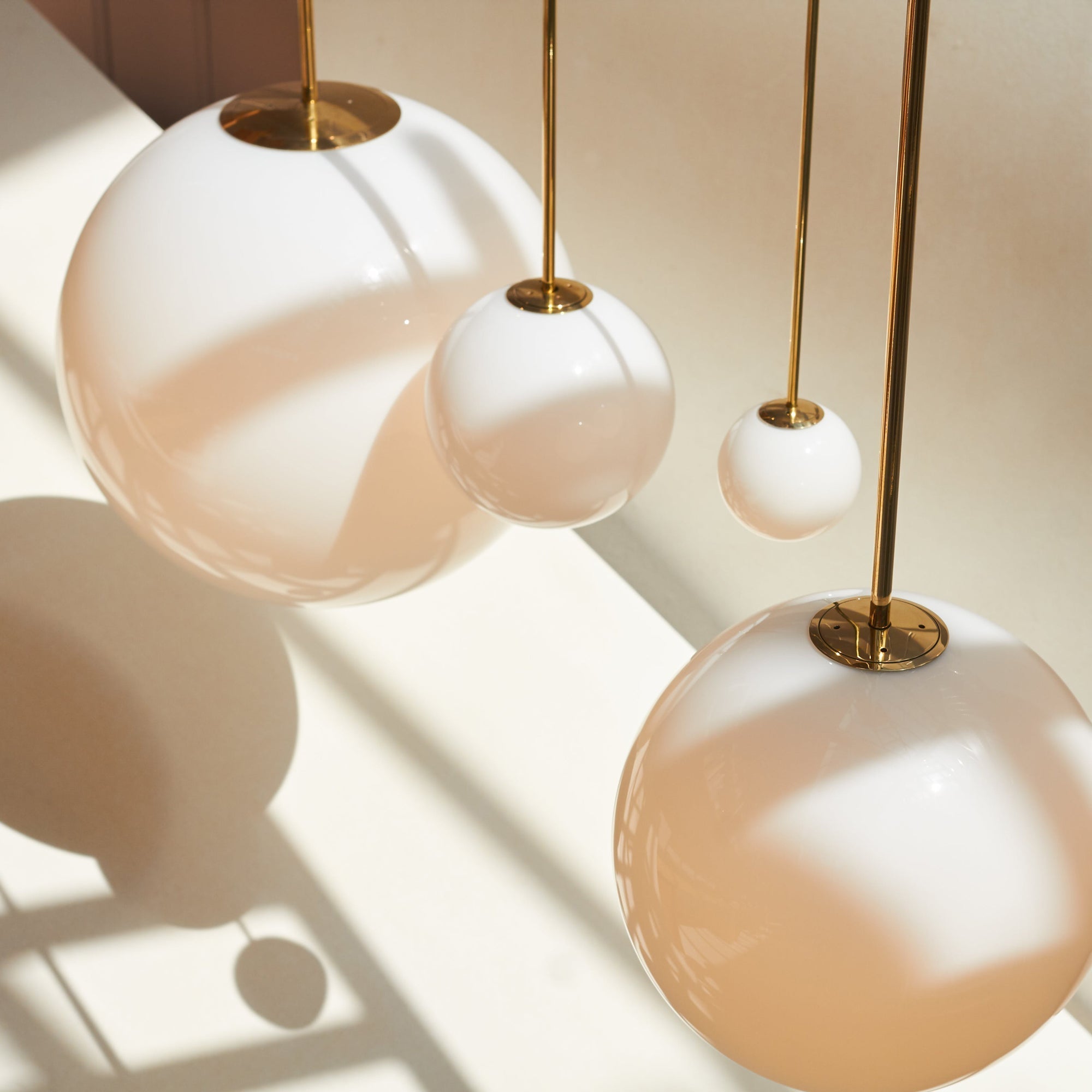 Luna | Elegante Glazen Bol Hanglamp