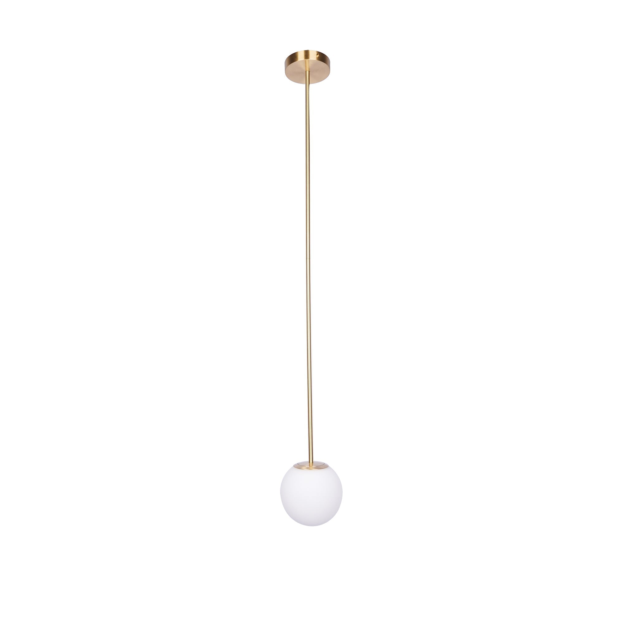 Luna | Elegante Glazen Bol Hanglamp