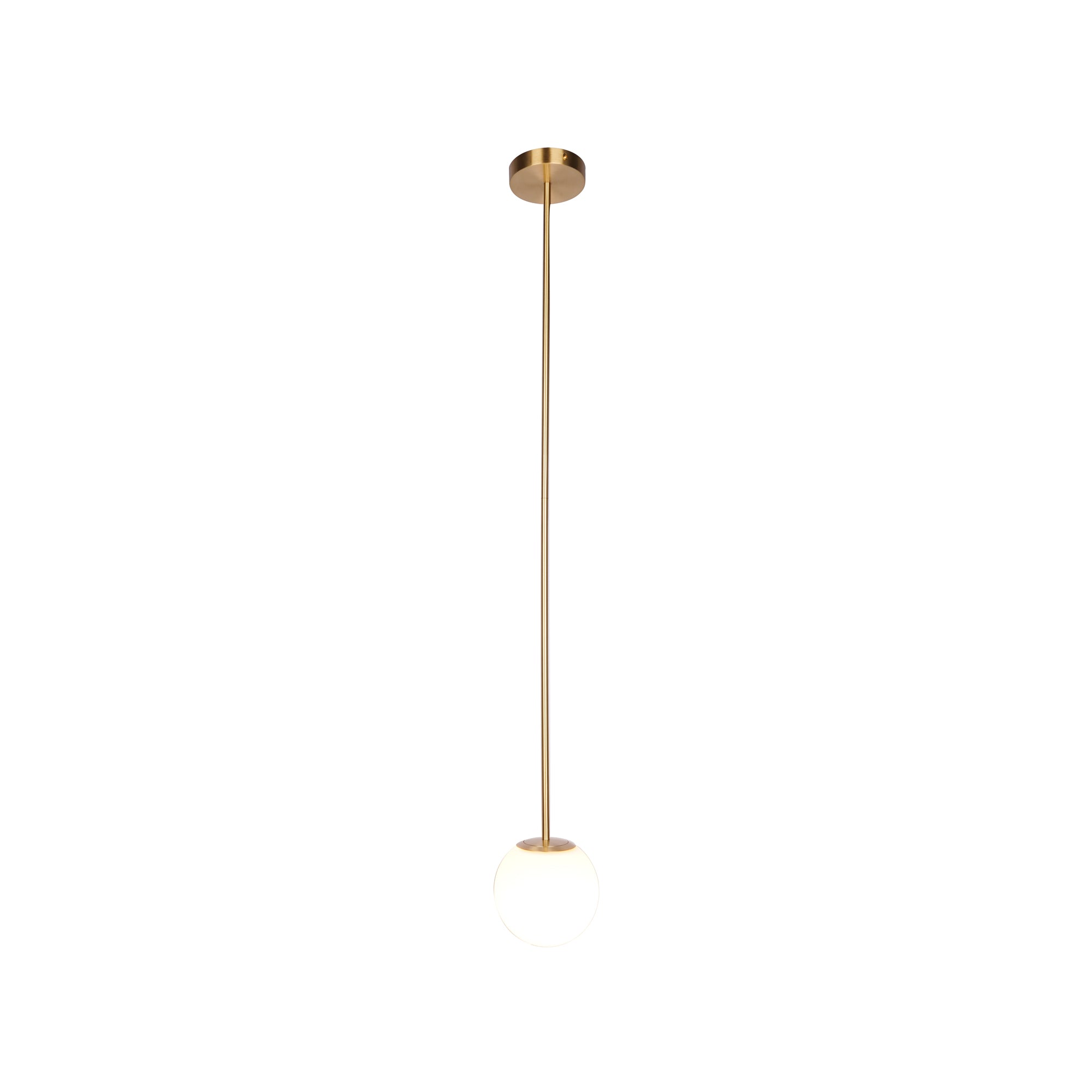 Luna | Elegante Glazen Bol Hanglamp