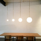 Luna | Elegante Glazen Bol Hanglamp