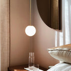 Luna | Elegante Glazen Bol Hanglamp