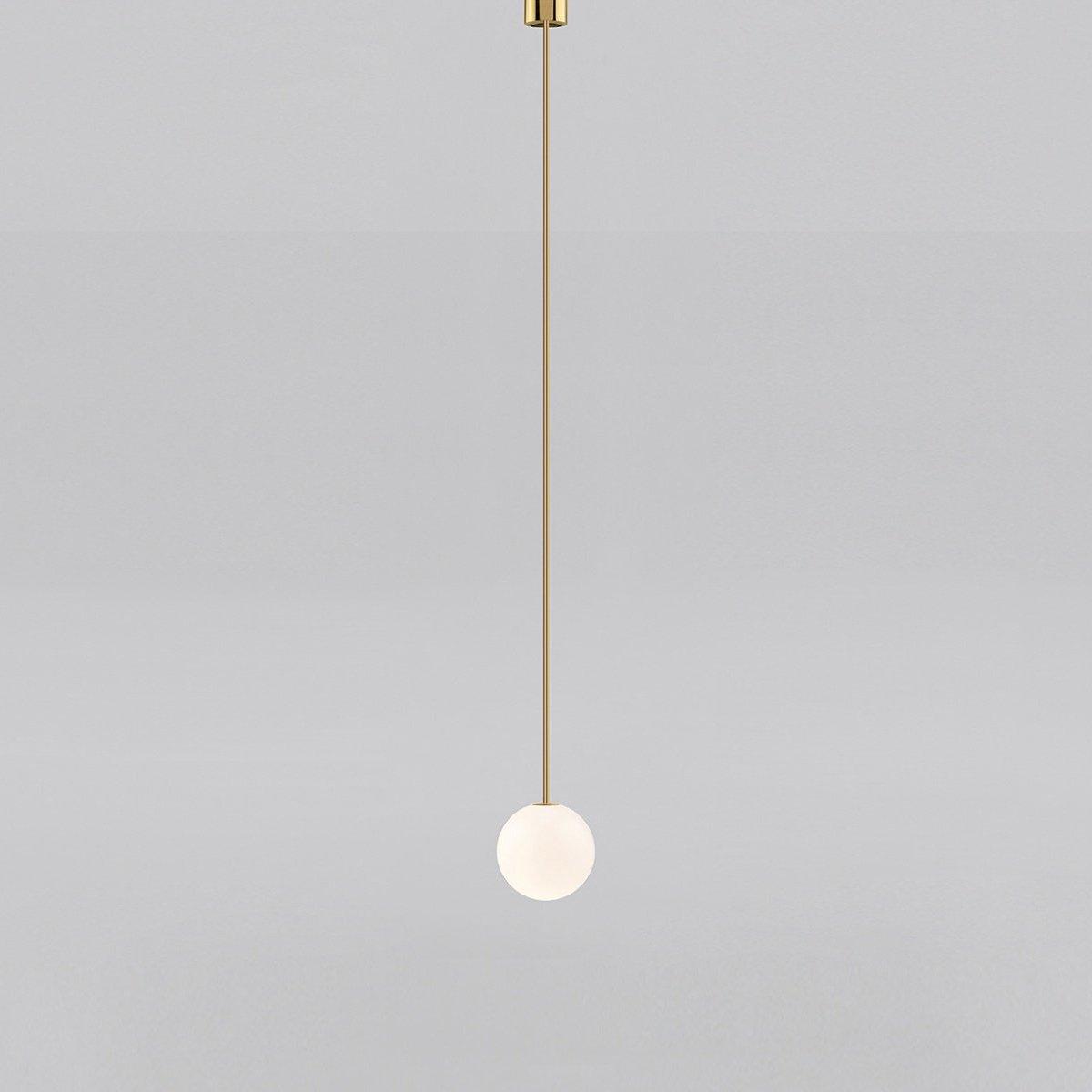 Luna | Elegante Glazen Bol Hanglamp