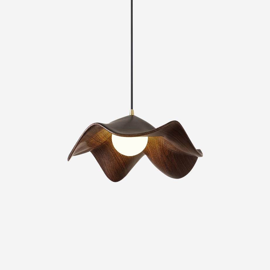 Nami | Organische Hanglamp – Modern Japandi Design met Natuurlijke Houtlook