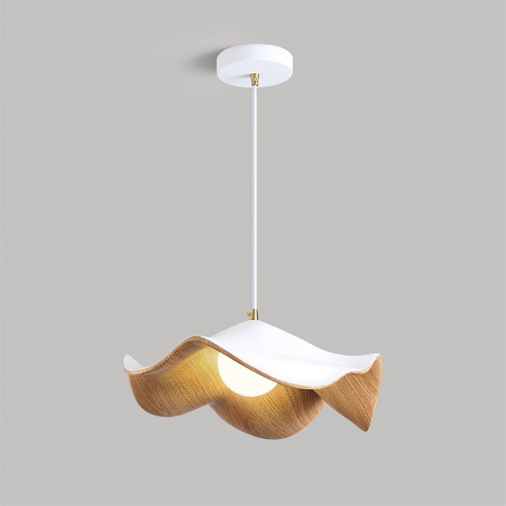 Nami | Organische Hanglamp – Modern Japandi Design met Natuurlijke Houtlook