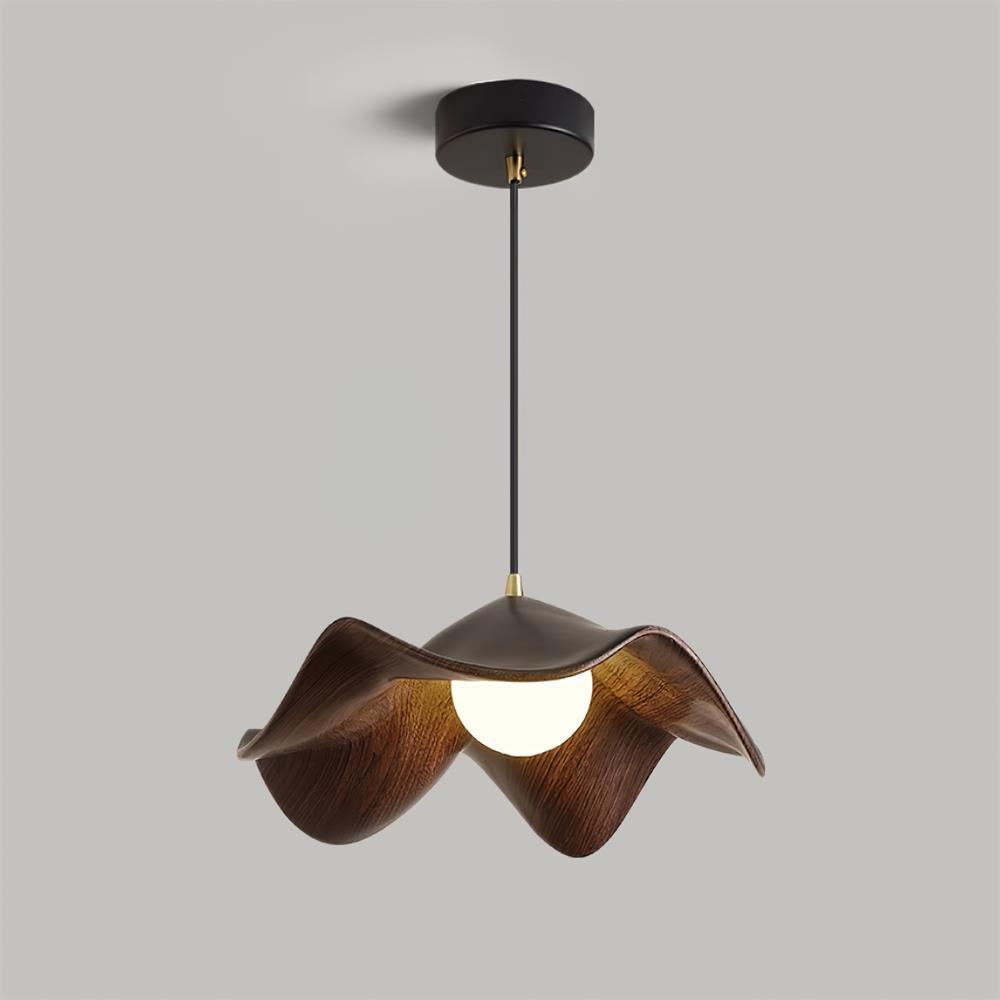 Nami | Organische Hanglamp – Modern Japandi Design met Natuurlijke Houtlook