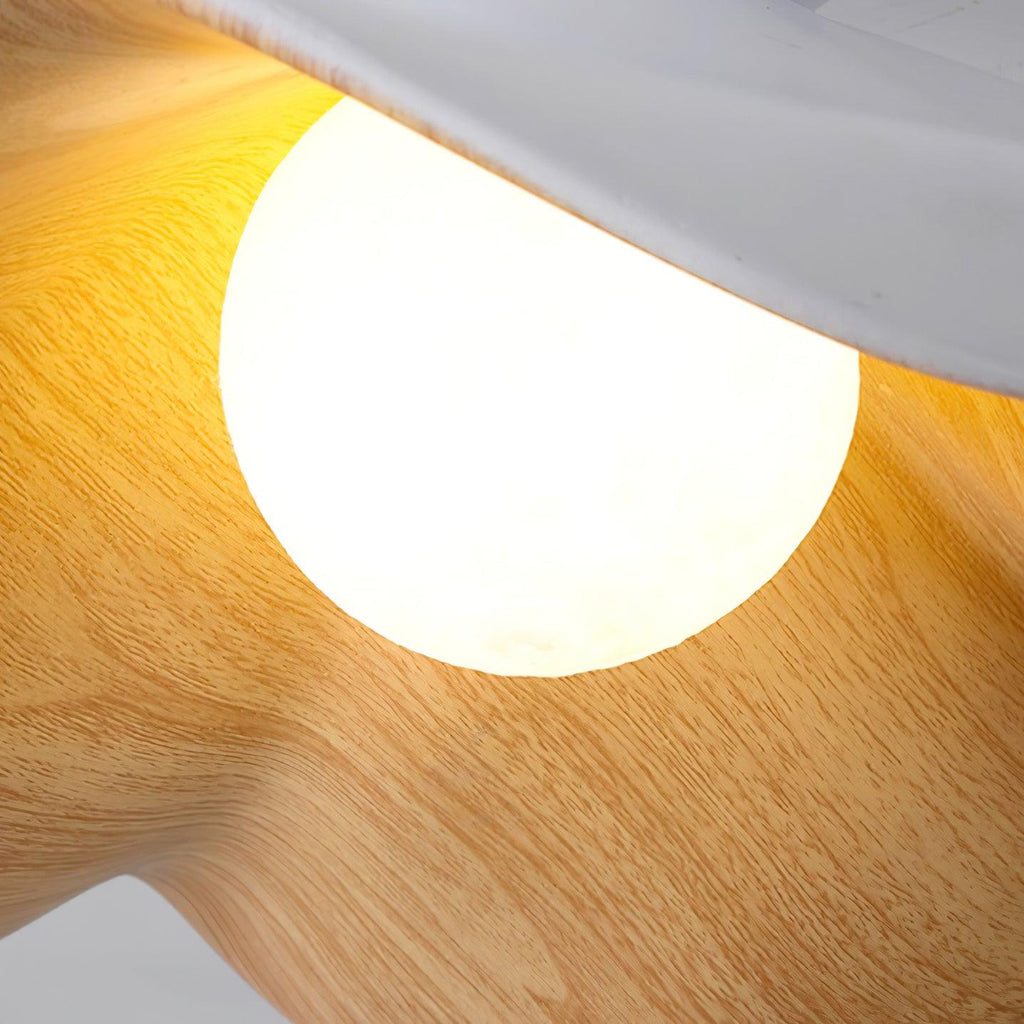 Nami | Organische Hanglamp – Modern Japandi Design met Natuurlijke Houtlook