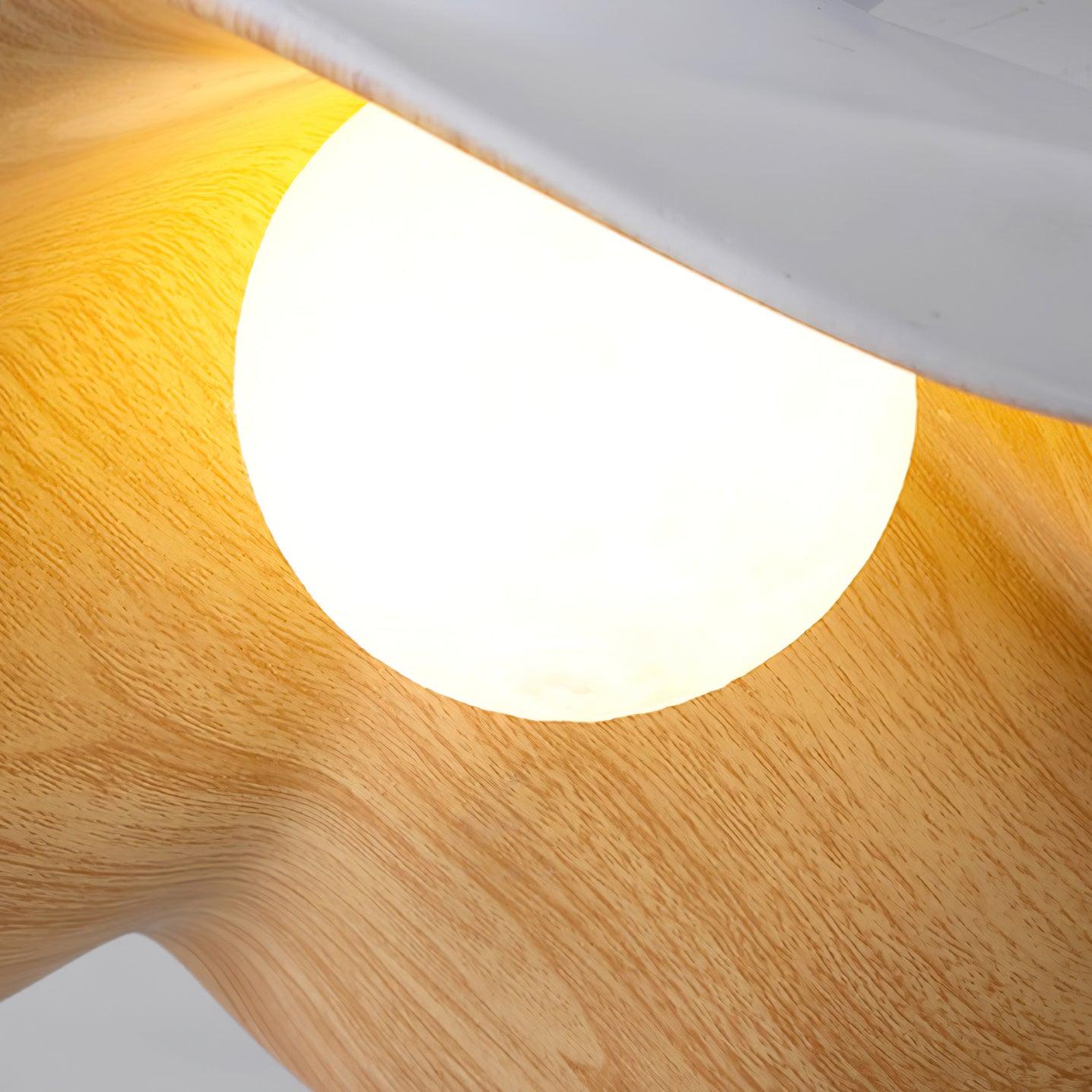 Nami | Organische Hanglamp – Modern Japandi Design met Natuurlijke Houtlook