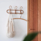 Rotan Wandkapstok – Handgemaakt Design – Organische Vorm | Rattan