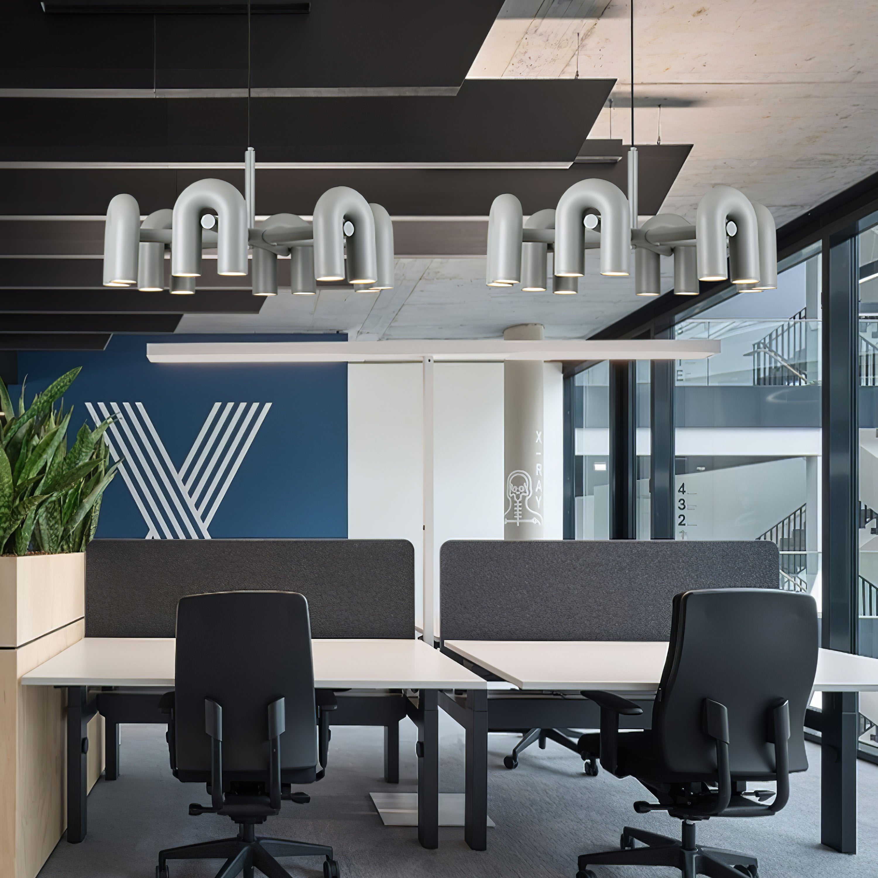 LED Hanglamp Sculpturaal – Gebogen Design – Modern | Vitra