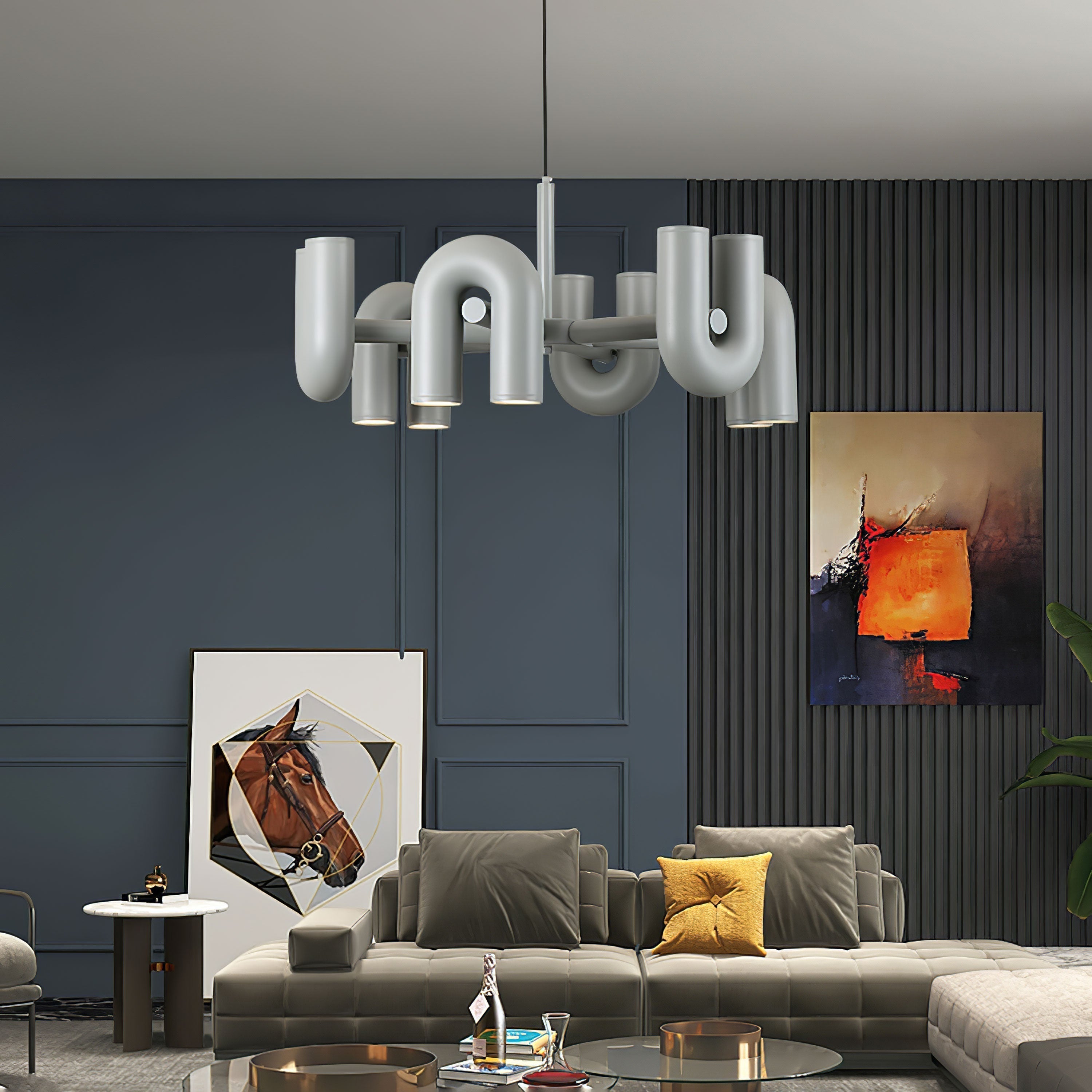 LED Hanglamp Sculpturaal – Gebogen Design – Modern | Vitra