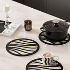 OndaProteggi | 2-in-1 Design Onderzetter Set – Hittebestendig tot 120°C