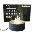 GlowSketch | LED Tafellamp met Notitiebord – Dimbaar – USB – Voor Bureau & Nachtkastje