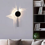 LED Wandlamp Projectie – Artistiek Lichteffect – Chroom | Umbra
