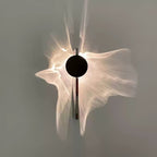 LED Wandlamp Projectie – Artistiek Lichteffect – Chroom | Umbra