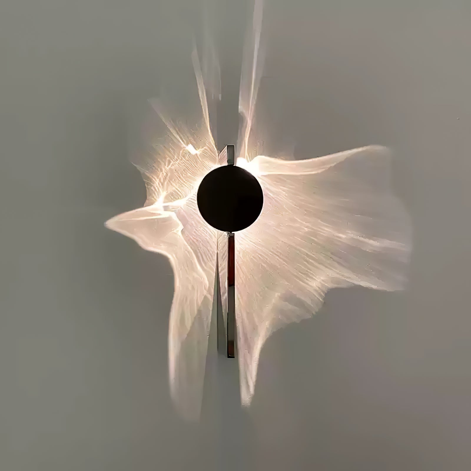 LED Wandlamp Projectie – Artistiek Lichteffect – Chroom | Umbra
