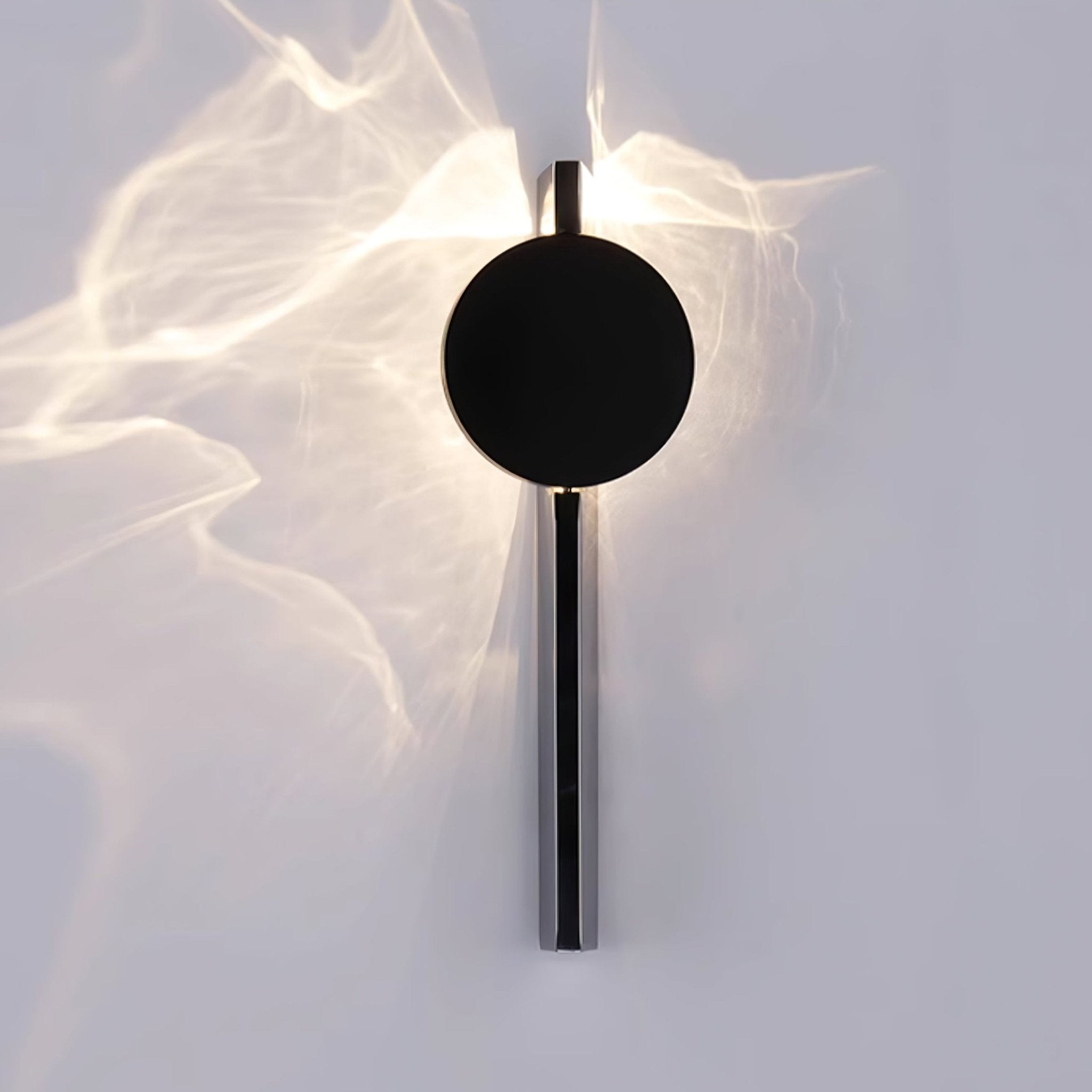 LED Wandlamp Projectie – Artistiek Lichteffect – Chroom | Umbra