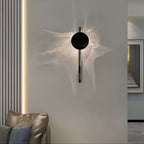 LED Wandlamp Projectie – Artistiek Lichteffect – Chroom | Umbra