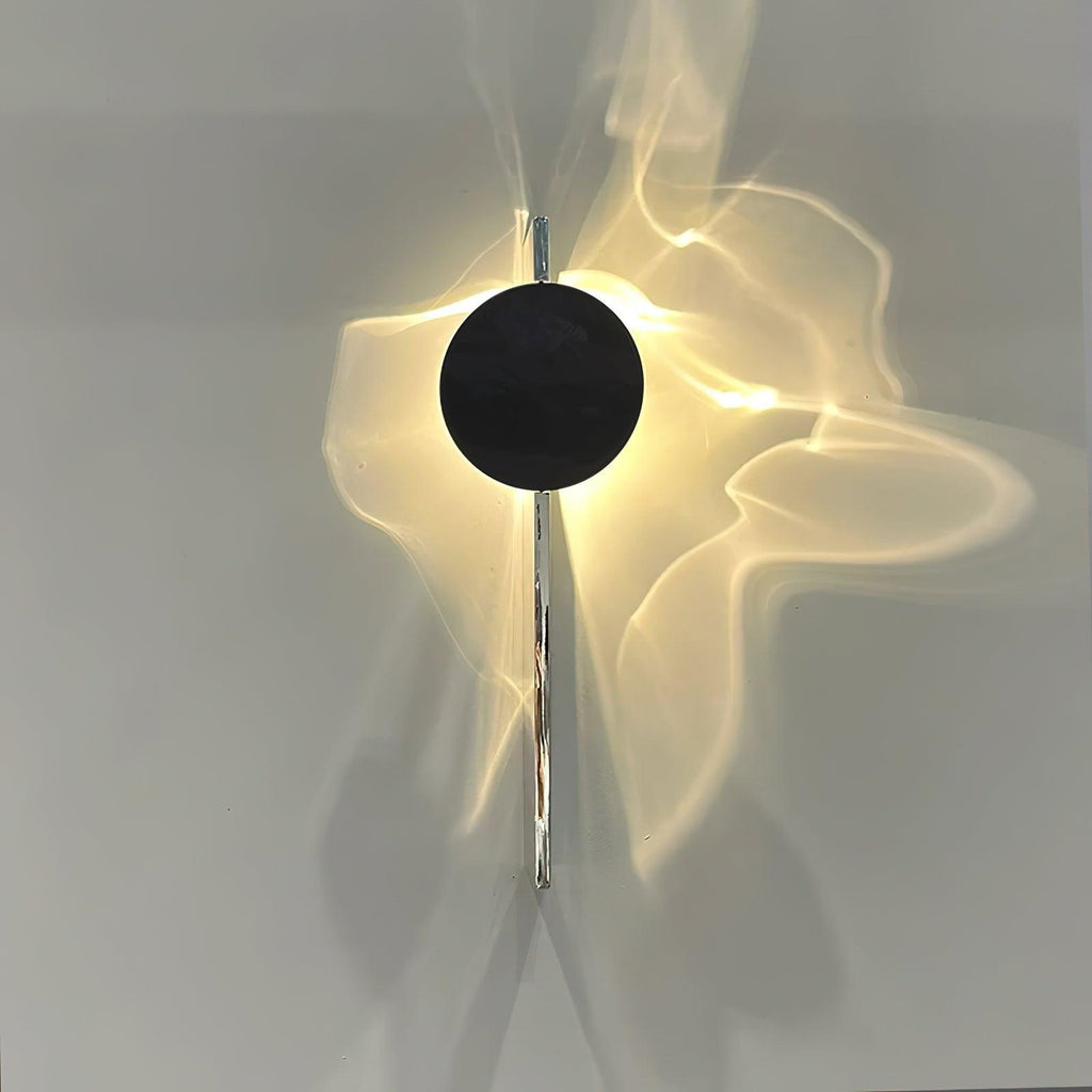 LED Wandlamp Projectie – Artistiek Lichteffect – Chroom | Umbra