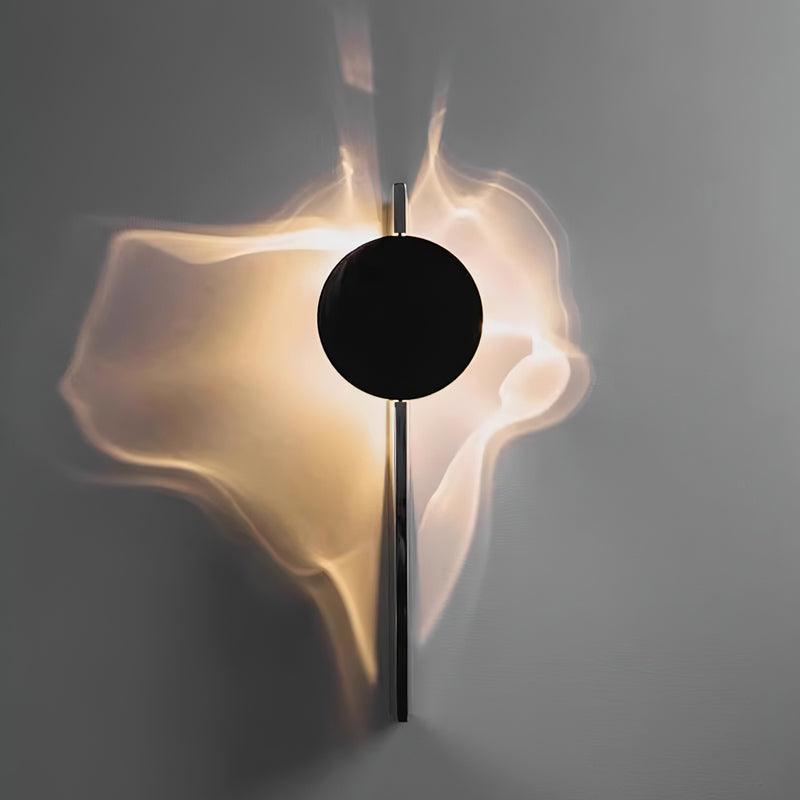 LED Wandlamp Projectie – Artistiek Lichteffect – Chroom | Umbra