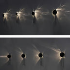 LED Wandlamp Projectie – Artistiek Lichteffect – Chroom | Umbra