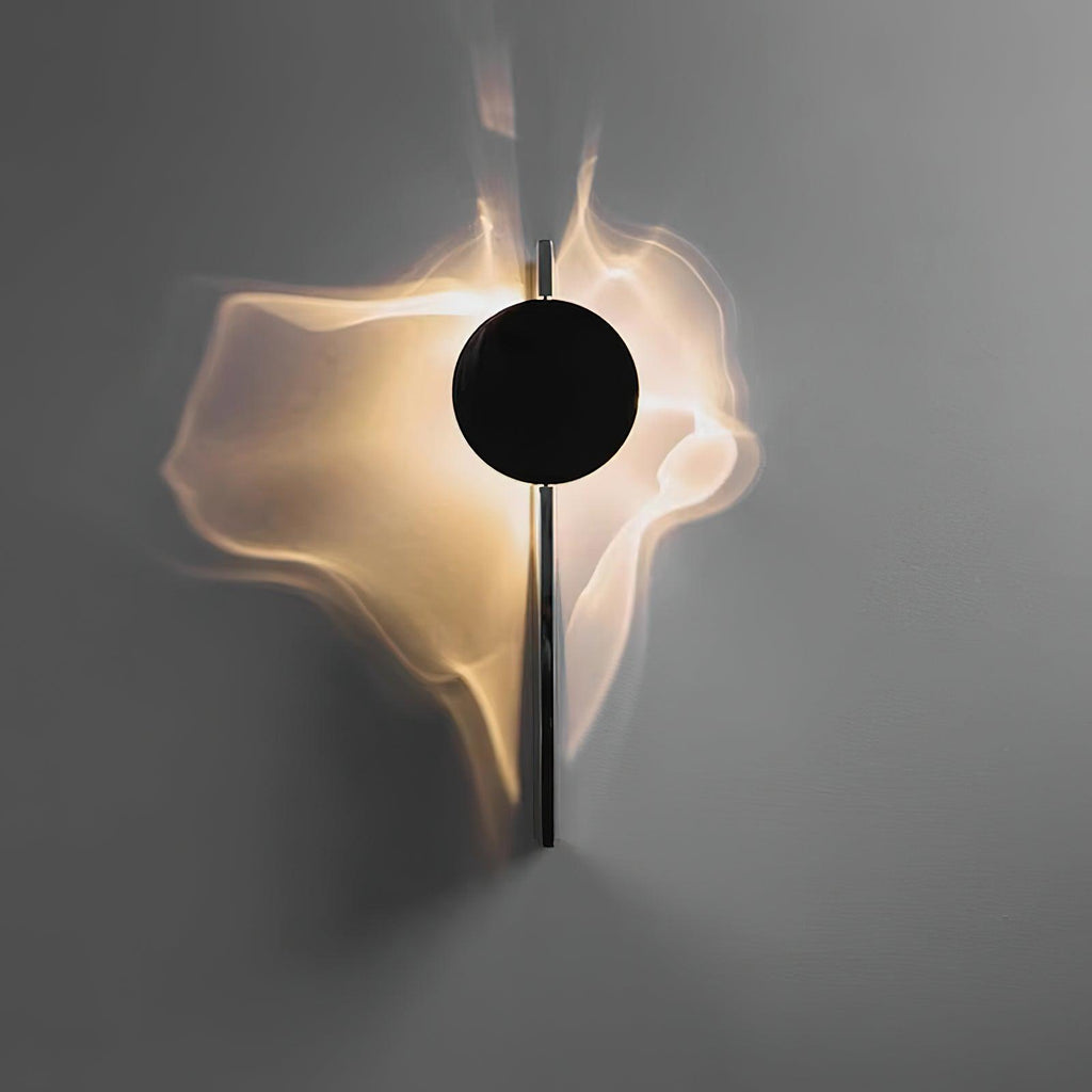 LED Wandlamp Projectie – Artistiek Lichteffect – Chroom | Umbra