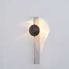 LED Wandlamp Projectie – Artistiek Lichteffect – Chroom | Umbra