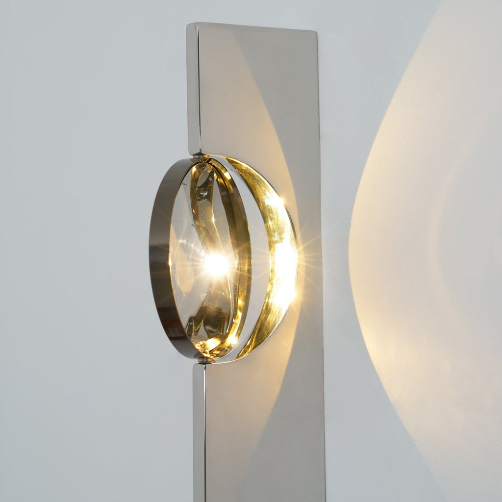 LED Wandlamp Projectie – Artistiek Lichteffect – Chroom | Umbra