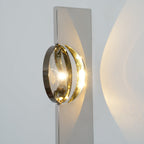 LED Wandlamp Projectie – Artistiek Lichteffect – Chroom | Umbra