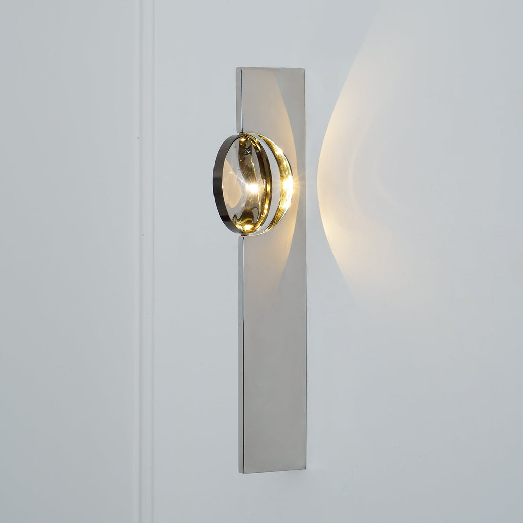 LED Wandlamp Projectie – Artistiek Lichteffect – Chroom | Umbra