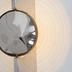 LED Wandlamp Projectie – Artistiek Lichteffect – Chroom | Umbra