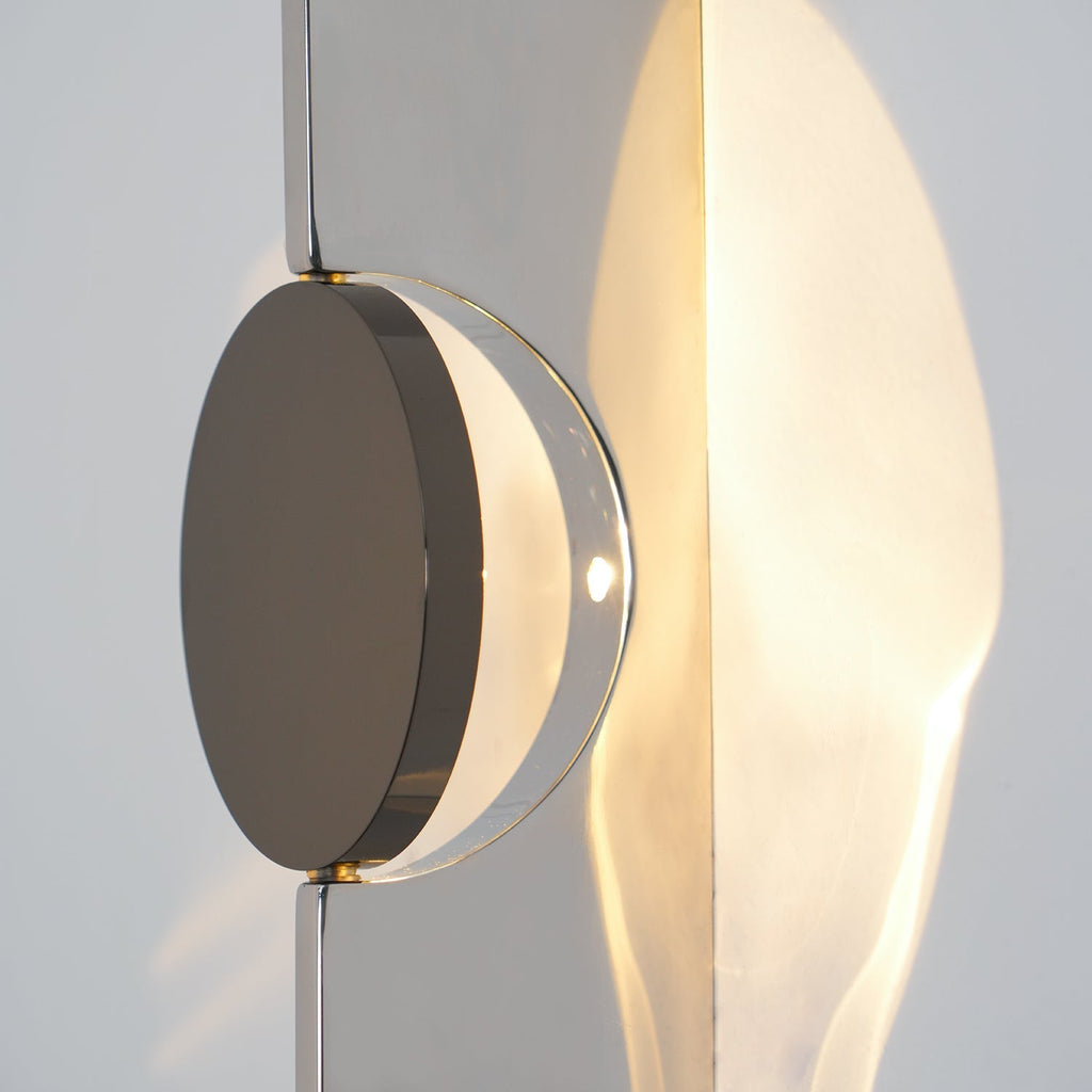 LED Wandlamp Projectie – Artistiek Lichteffect – Chroom | Umbra