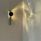 LED Wandlamp Projectie – Artistiek Lichteffect – Chroom | Umbra
