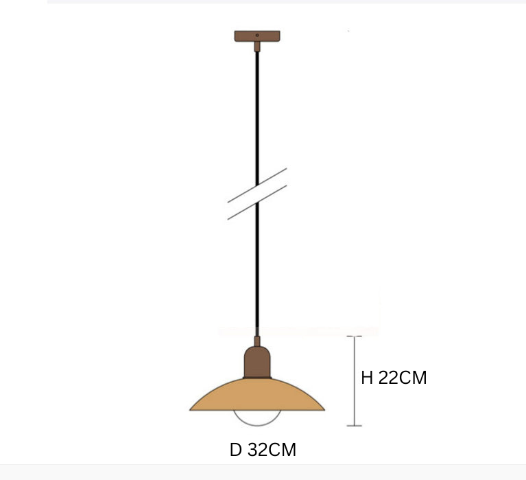 Pastel Dome | Bauhaus Hanglamp – Kleurrijk Metaal & Glas – Verstelbaar