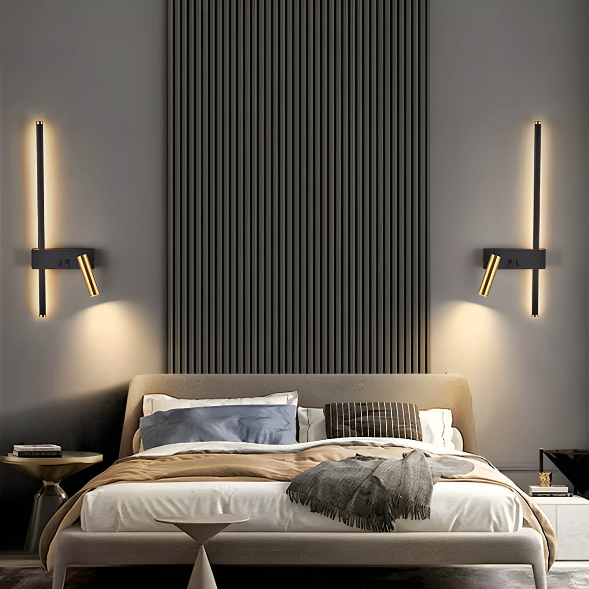 Stiletto | Verticale Wandlamp van Aluminium