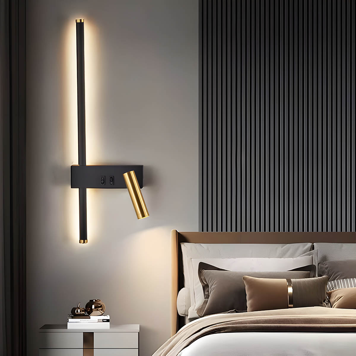 Stiletto | Verticale Wandlamp van Aluminium